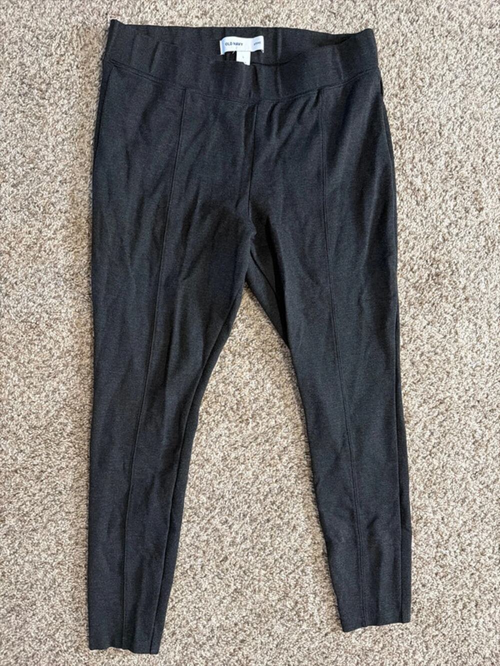 3 for $9 Old Navy Stevie pull on grey pants L 3107